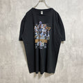 GILDAN ギルダン　半袖プリントTシャツ　FIESTA BOWL　カレッジフットボール　黒　ブラック　XLサイズ　古着