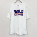 Champion　チャンピオン　半袖プリントTシャツ　英字プリント　クルーネック　現行　白　ホワイト　XLサイズ　古着