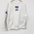 Champion　チャンピオン　リバースウィーブ　スウェット/トレーナー　刺繍ロゴ　白　ホワイト　古着
