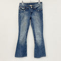 00s　True Religion　トゥルーレリジョン　フレアデニムパンツ/ジーンズ　ジップフライ　インディゴ　27サイズ　古着