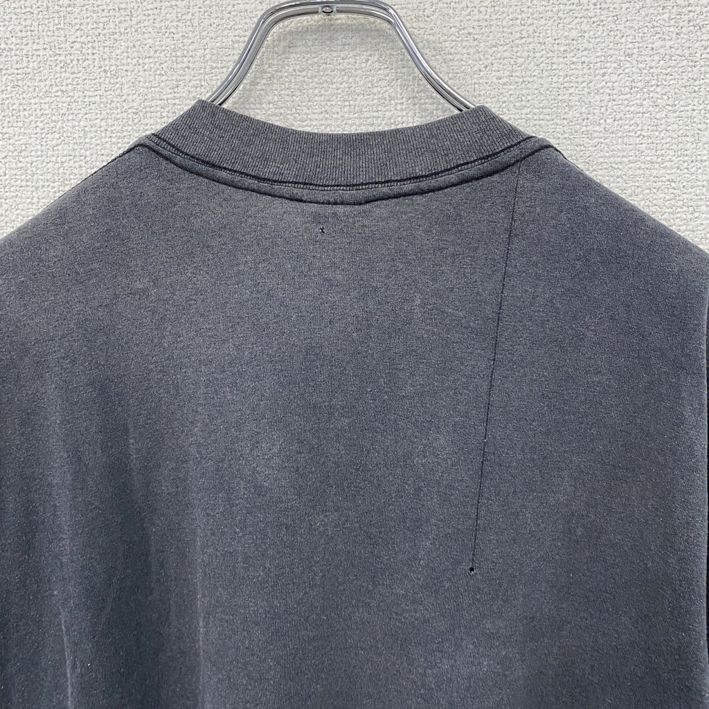 TRENCH　GIANTS　ジャイアンツ　半袖プリントTシャツ　シングルステッチ　ダークグレー　XLサイズ　古着