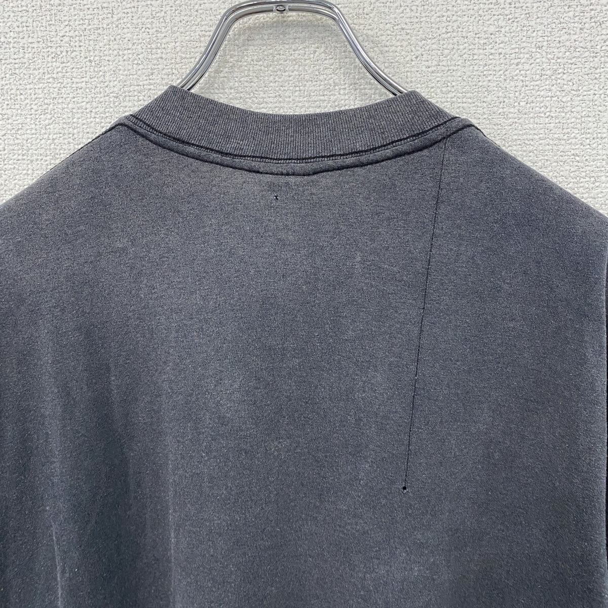 TRENCH　GIANTS　ジャイアンツ　半袖プリントTシャツ　シングルステッチ　ダークグレー　XLサイズ　古着