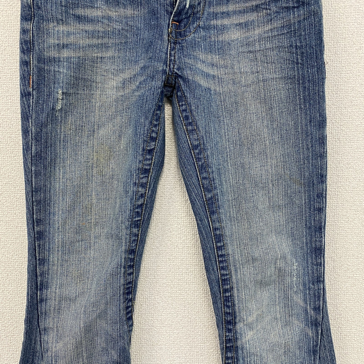 00s　True Religion　トゥルーレリジョン　フレアデニムパンツ/ジーンズ　ジップフライ　インディゴ　27サイズ　古着