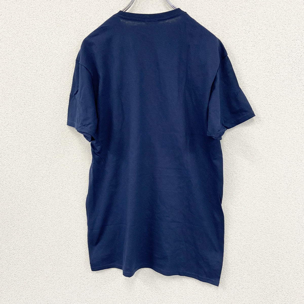 DELTA　デルタ　NASA　半袖プリントTシャツ　ケネディ宇宙センター　4連プリント　アーチプリント　紺　ネイビー　Mサイズ　古着