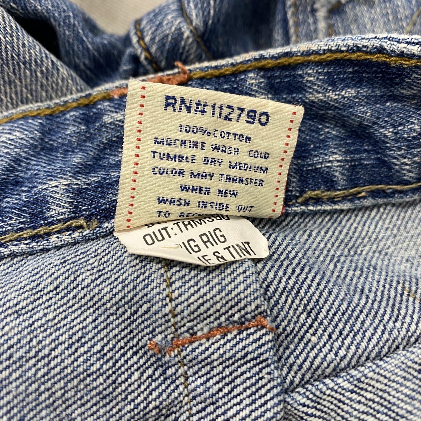 古着 used　True Religion　トゥルーレリジョン　デニムパンツ/ジーンズ　ジップフライ　インディゴ　27サイズ