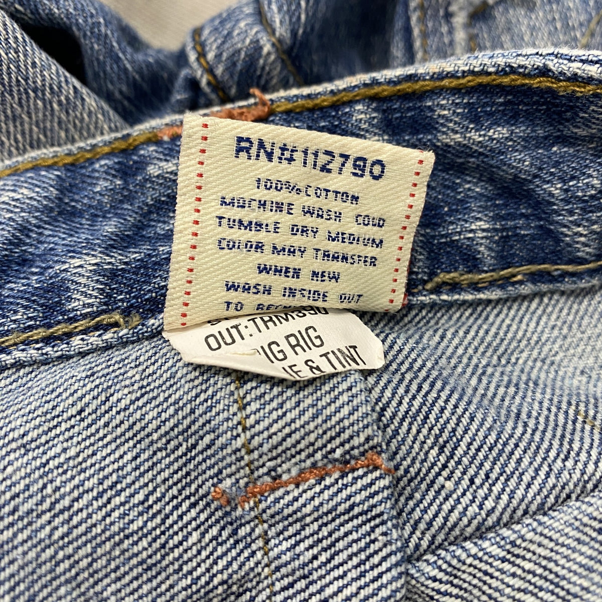 00s　True Religion　トゥルーレリジョン　フレアデニムパンツ/ジーンズ　ジップフライ　インディゴ　27サイズ　古着