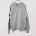 ～00s　OLD UNIQLO　オールドユニクロ　コットンニットセーター　ヴィンテージ　灰色　グレー　Lサイズ　古着
