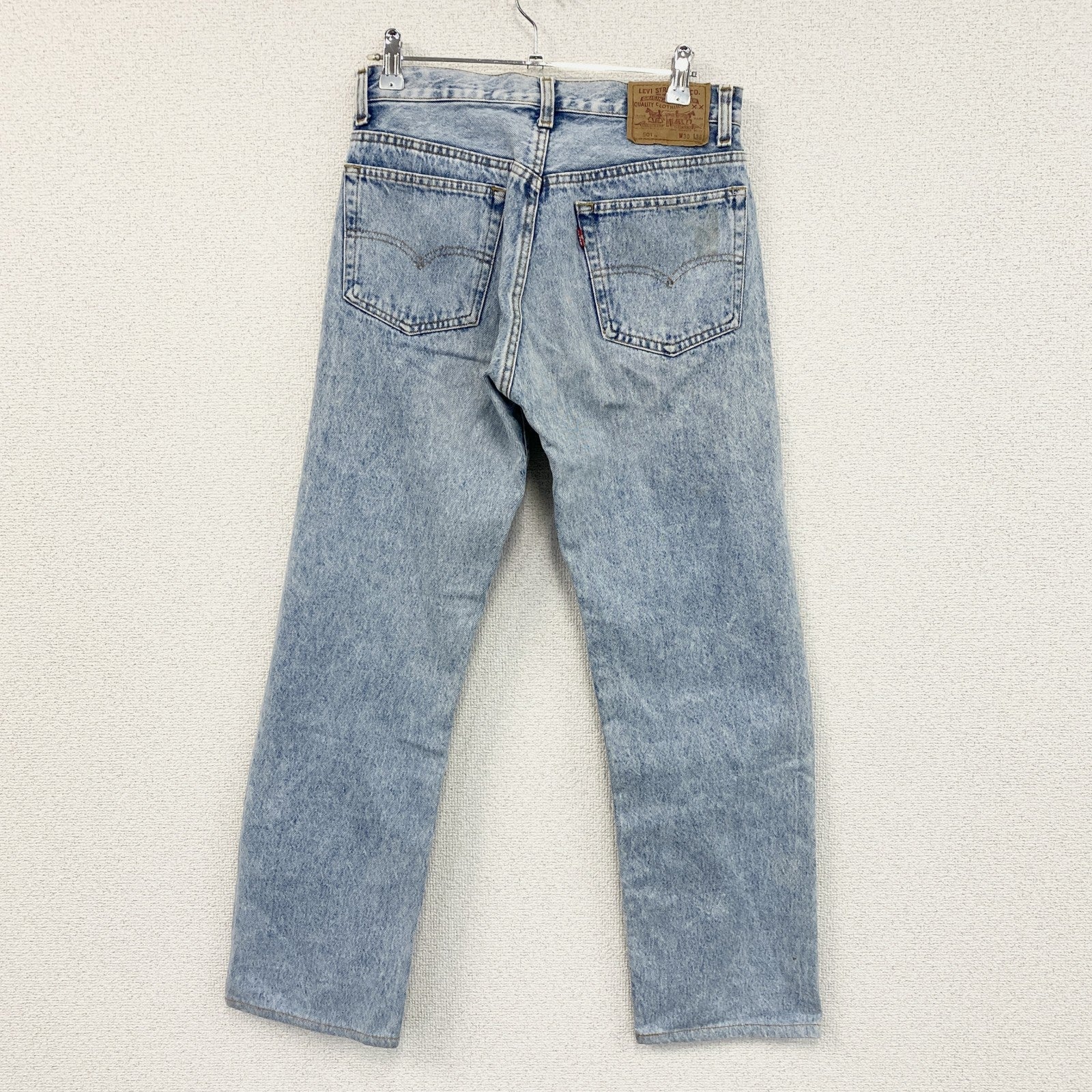Levi's　リーバイス　501　デニムパンツ/ジーンズ　ボタンフライ　インディゴ　W30サイズ　古着