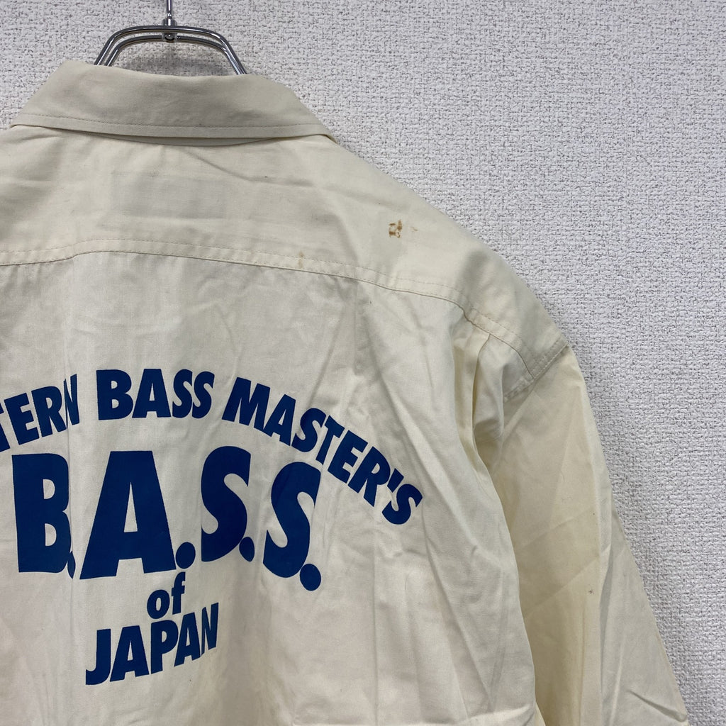 FIELD DRUNKERS　フィールドドランカーズ　半袖ワークシャツ　黄色　イエロー　Lサイズ メンズ コットン 古着