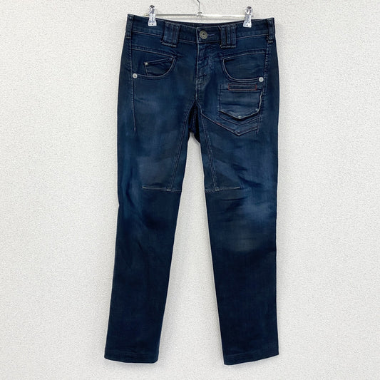 MARITHE FRANCOIS GIRBAUD　マリテフランソワジルボー　デニムパンツ/ジーンズ　ジップフライ　インディゴ　Mサイズ