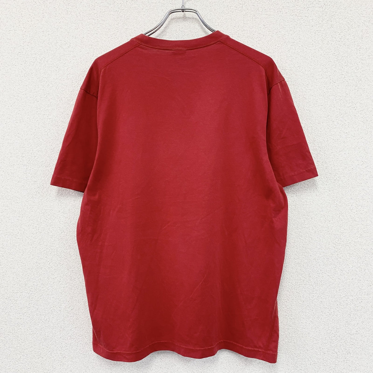 00s　NIKE　ナイキ　DRI-FIT　半袖Tシャツ　スウッシュ　ヴィンテージ　赤　レッド　XLサイズ　古着