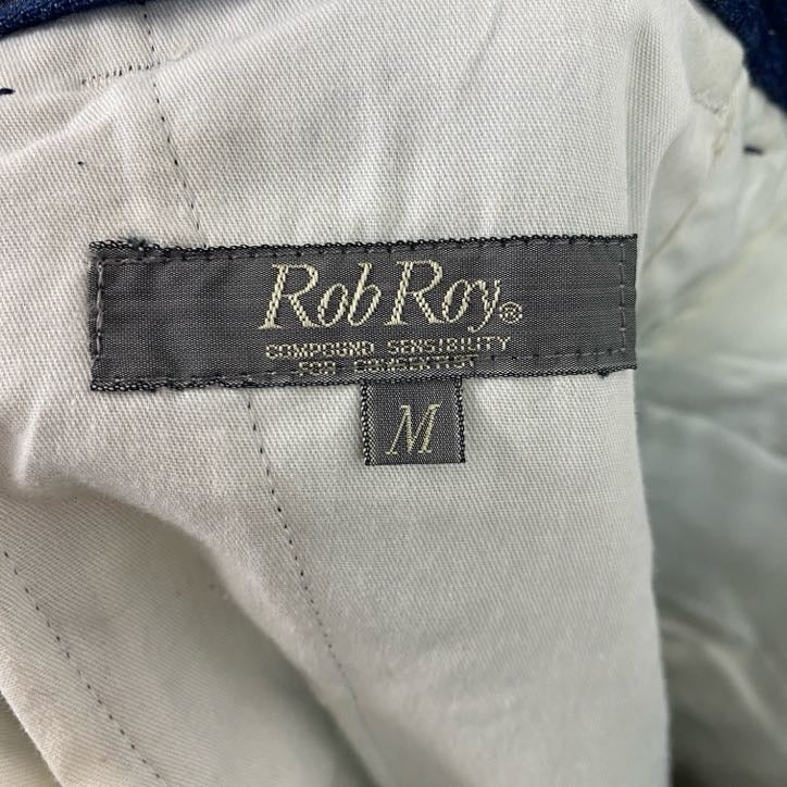 Rob Roy　デニムパンツ/ジーンズ　ストレートデニム　ジップフライ　アメカジ　無地　インディゴ　Mサイズ　古着
