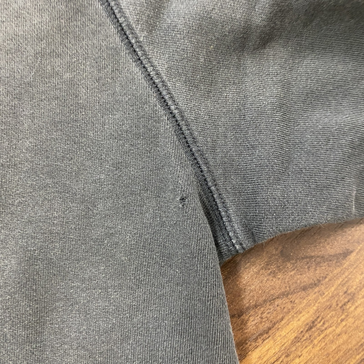 00s　NIKE　ナイキ　スウェット/トレーナー　フェード　デカロゴ　ヴィンテージ　黒　ブラック　Lサイズ　古着