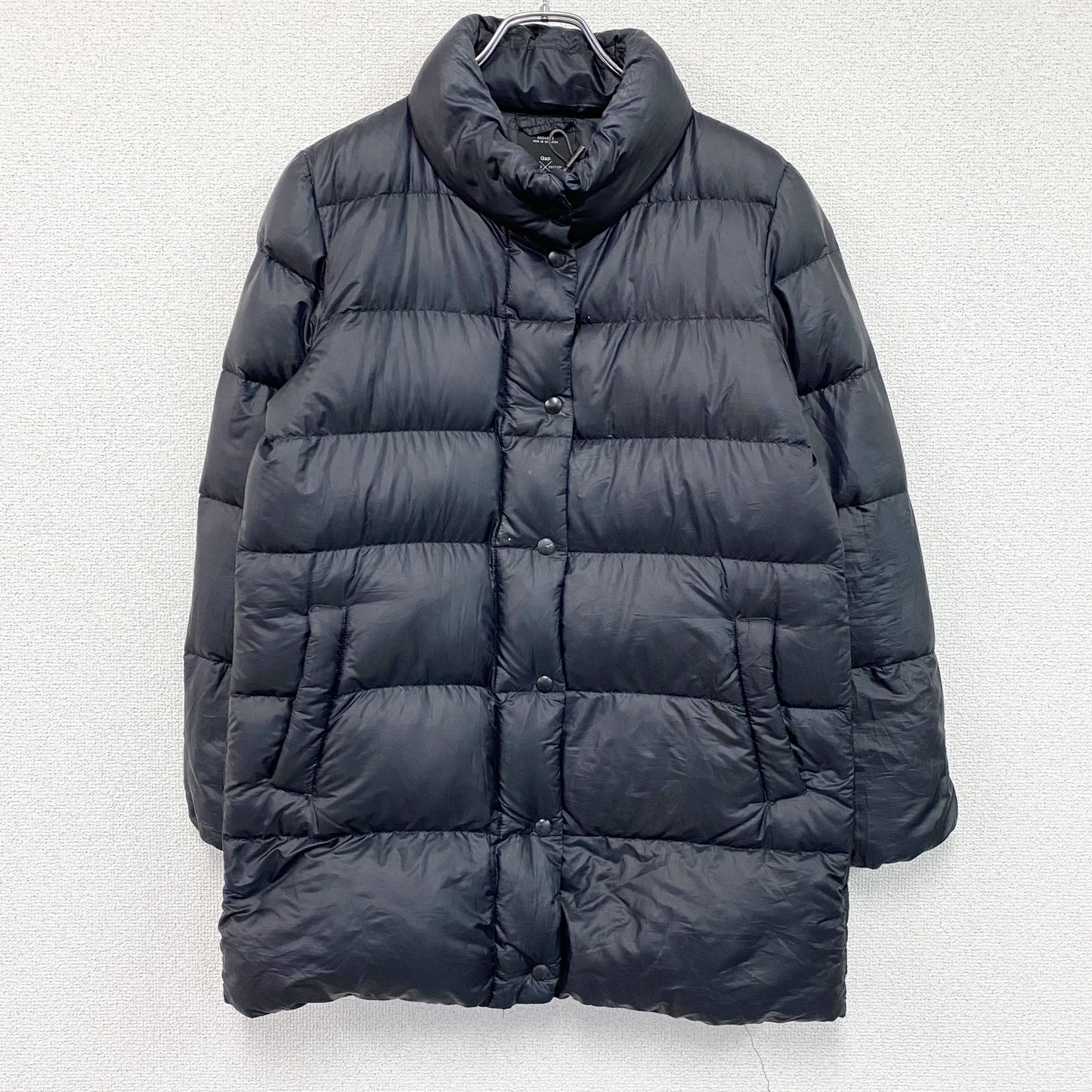GAP　ギャップ　Winter Warmth　ダウンジャケット　ダウン90％　黒　ブラック　Mサイズ