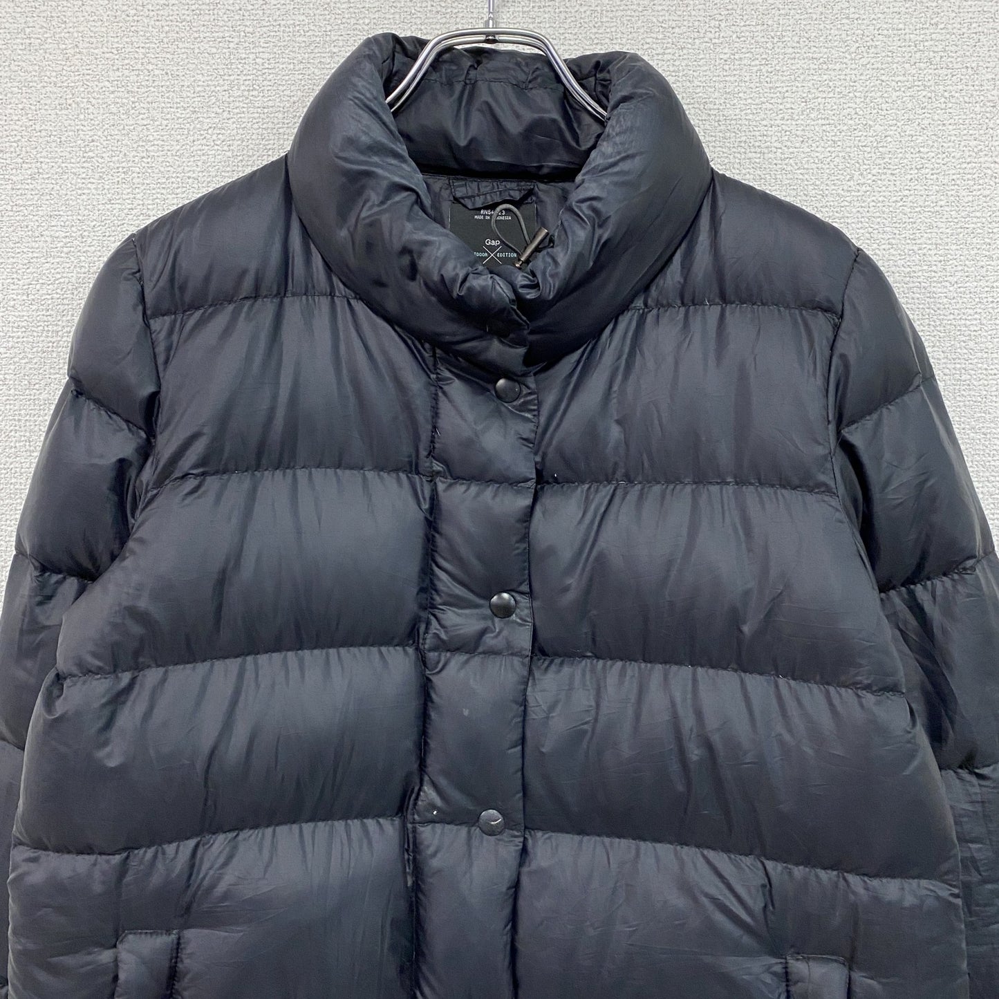 GAP　ギャップ　Winter Warmth　ダウンジャケット　ダウン90％　黒　ブラック　Mサイズ