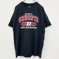 champion チャンピオン　半袖カレッジプリントTシャツ　オネオンタ大学　クルーネック　レトロ　Lサイズ　古着
