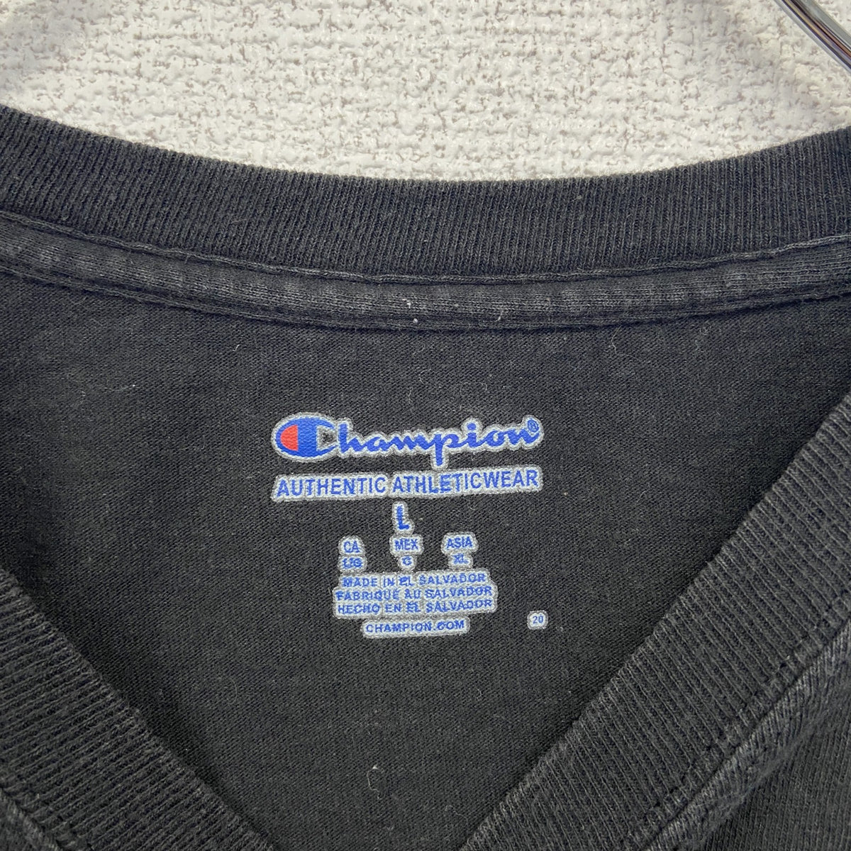 champion チャンピオン　半袖カレッジプリントTシャツ　オネオンタ大学　クルーネック　レトロ　Lサイズ　古着
