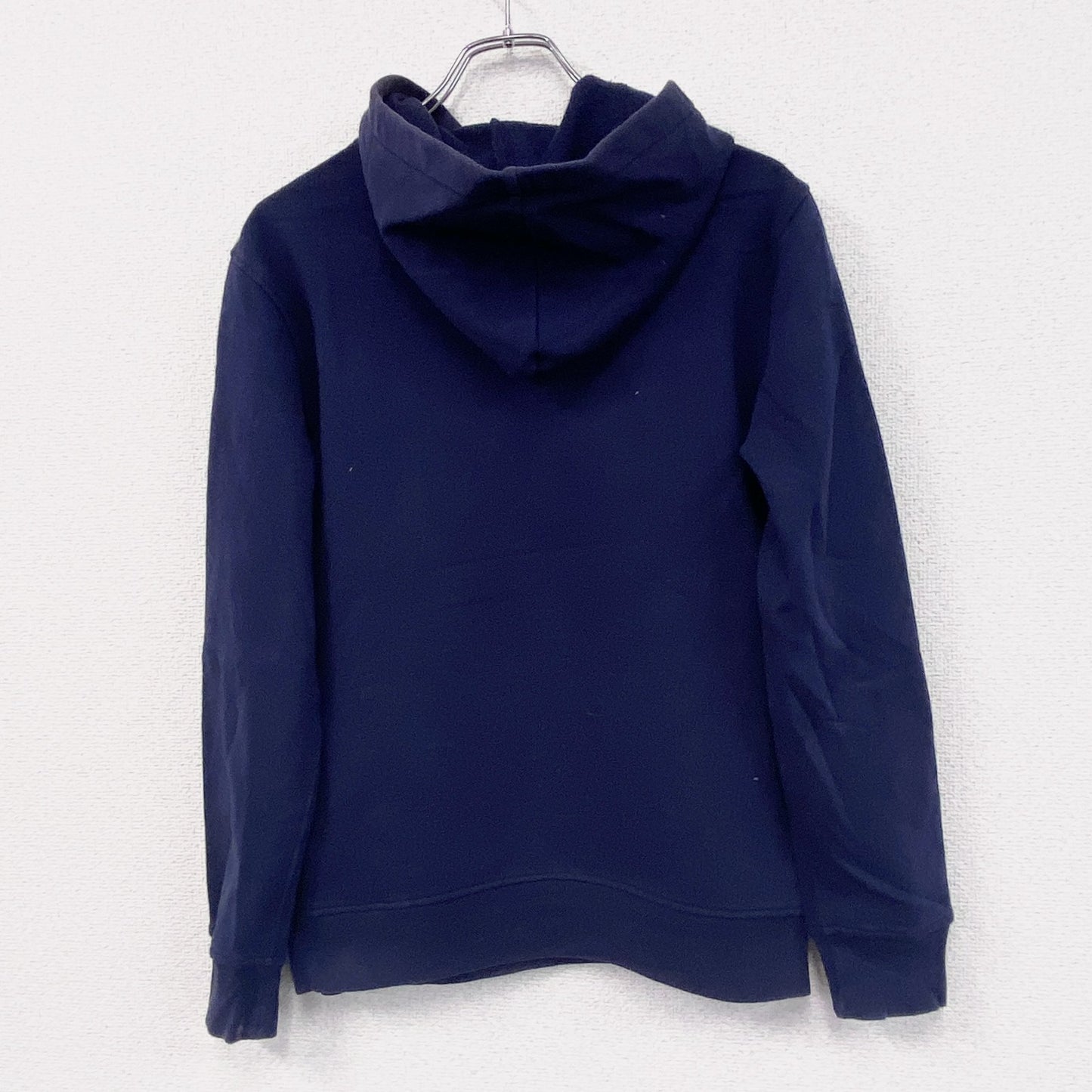 GAP　ギャップ　スウェットパーカー/フーディー　デカロゴ　紺　ネイビー　XSサイズ
