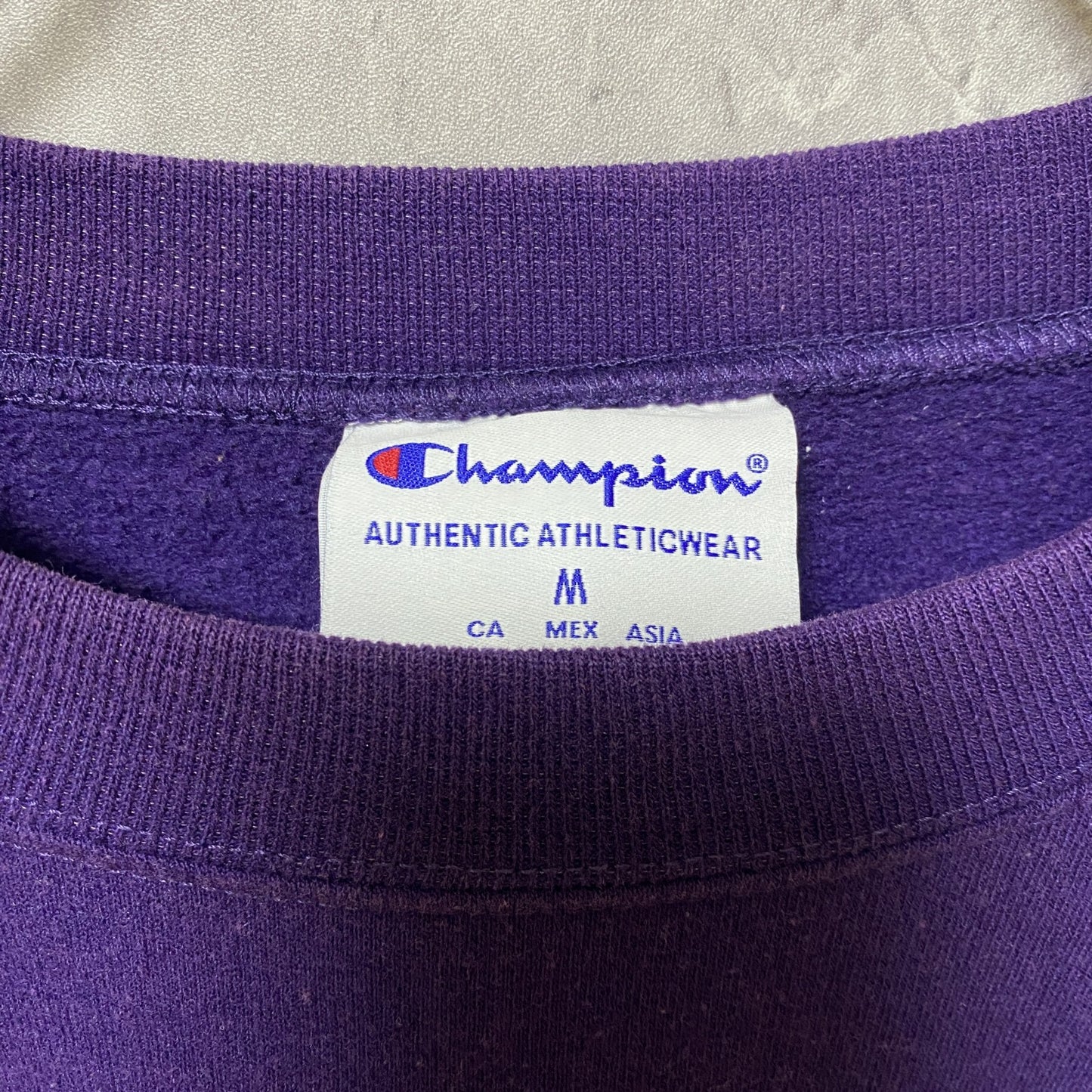 古着 used　Champion チャンピオン　SCRANTON UNIVERSITY　長袖カレッジ刺繍スウェット　トレーナー