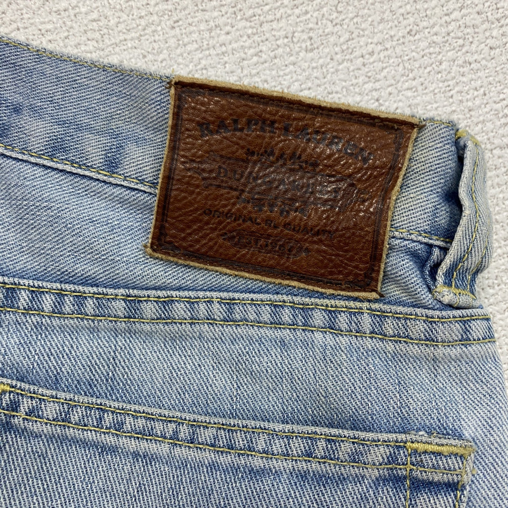 Ralph Lauren　ラルフローレン　デニムパンツ/ジーンズ　ジップフライ　インディゴ　11サイズ メンズ コットン 古着