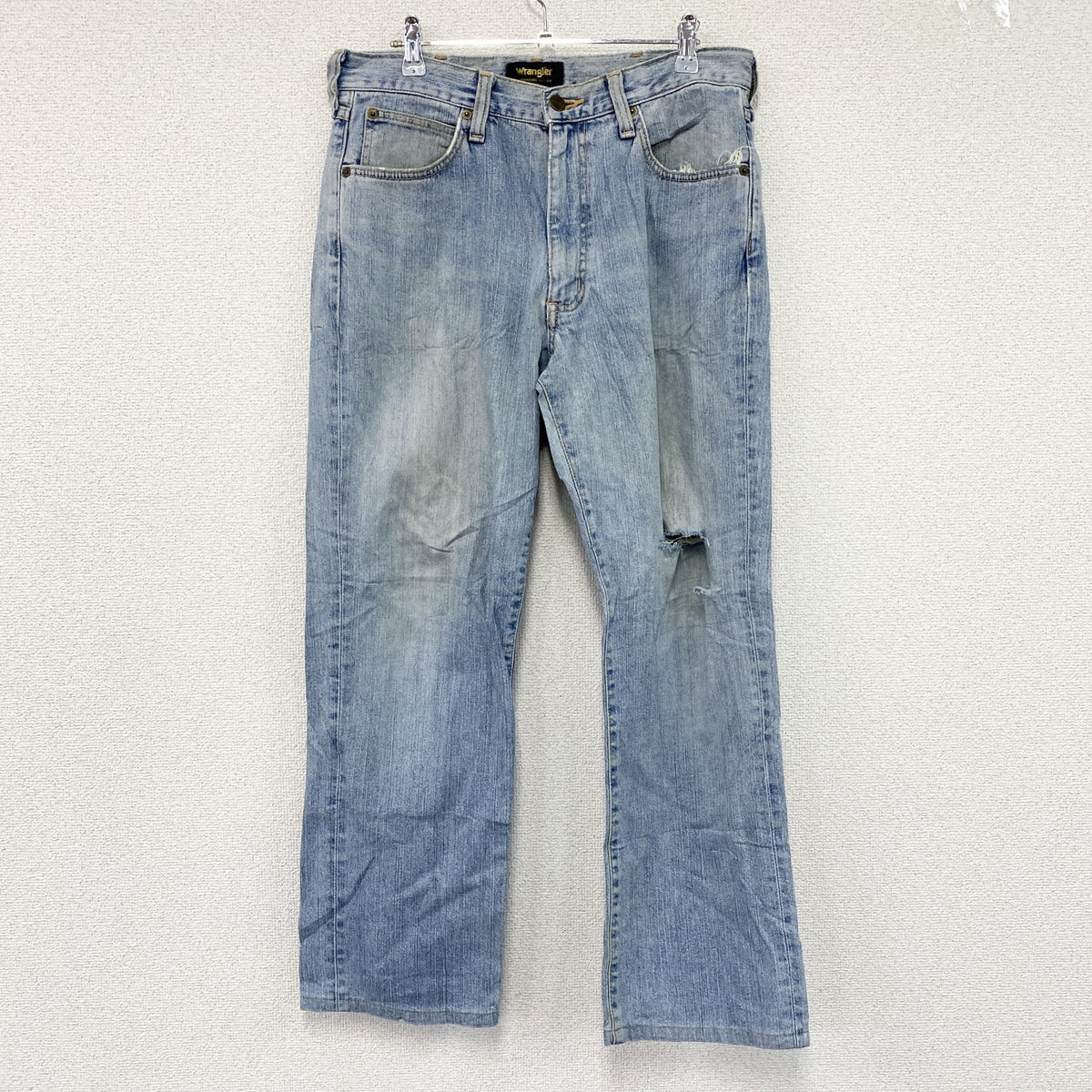 Wrangler　ラングラー　デニムパンツ/ジーンズ　ジップフライ　インディゴ　32サイズ メンズ コットン 古着