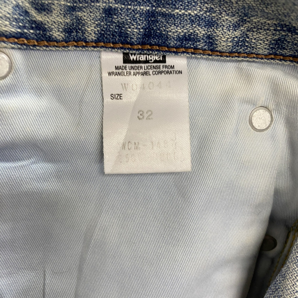 Wrangler　ラングラー　デニムパンツ/ジーンズ　ジップフライ　インディゴ　32サイズ メンズ コットン 古着