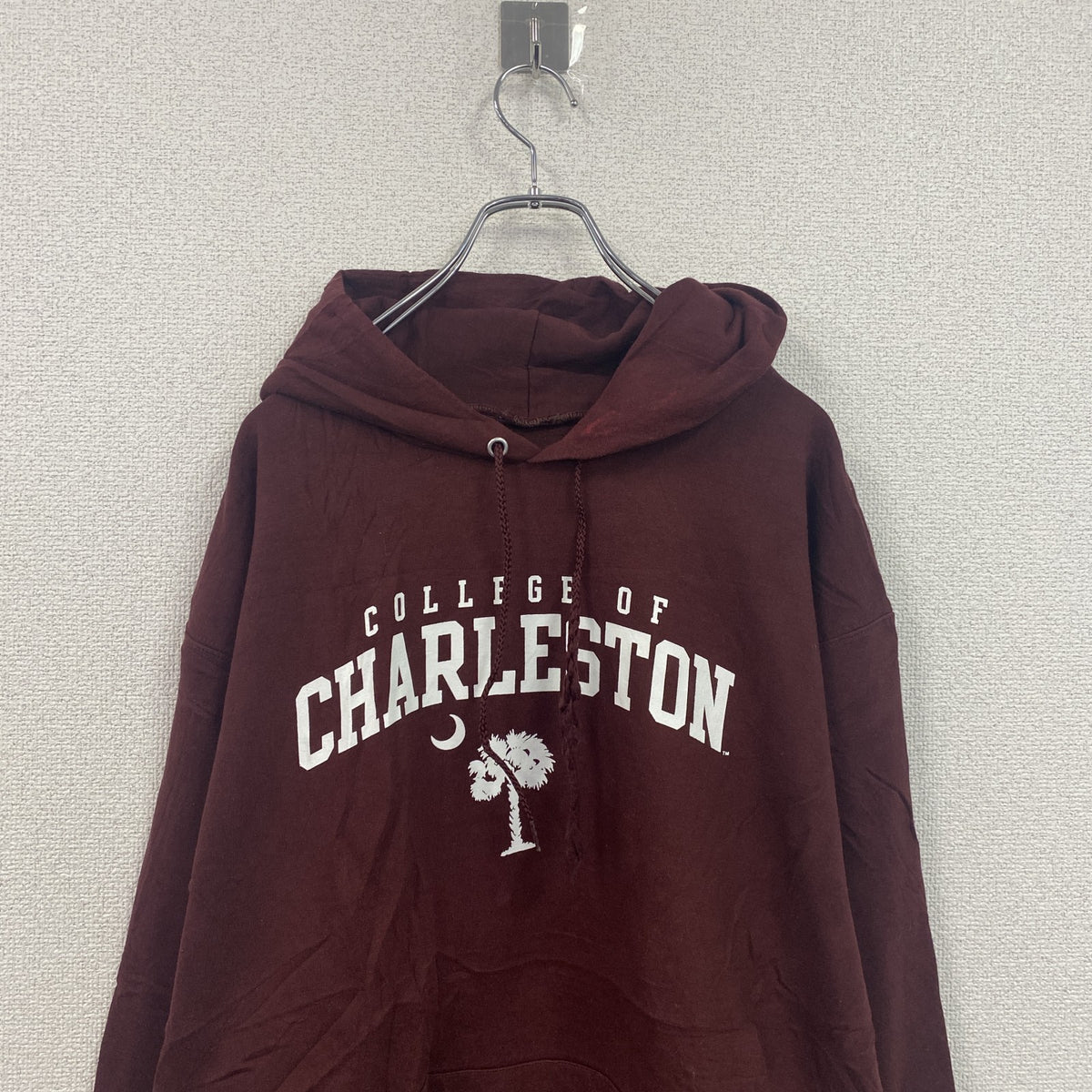 champion　チャンピオン　スウェットパーカー/フーディー　カレッジ　バーガンディ　　古着