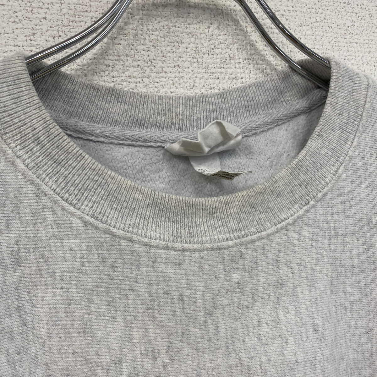 Champion　チャンピオン　リバースウィーブ　スウェット/トレーナー　3連プリント　灰色　霜降りグレー　Mサイズ　古着