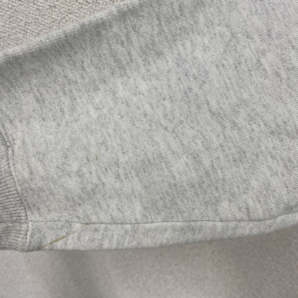 Champion　チャンピオン　リバースウィーブ　スウェット/トレーナー　3連プリント　灰色　霜降りグレー　Mサイズ　古着
