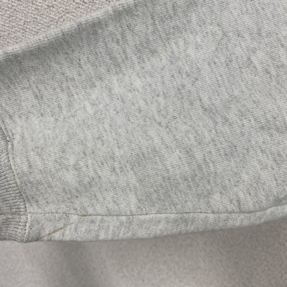 Champion　チャンピオン　リバースウィーブ　スウェット/トレーナー　3連プリント　灰色　霜降りグレー　Mサイズ　古着