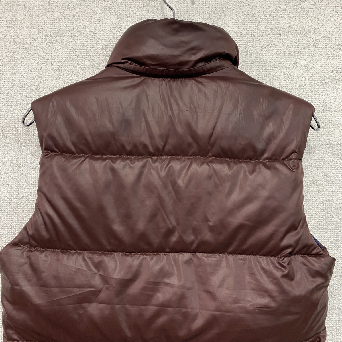 UNIQLO　ユニクロ　ダウンベスト　ダウン90％　ボルドー　Sサイズ　古着