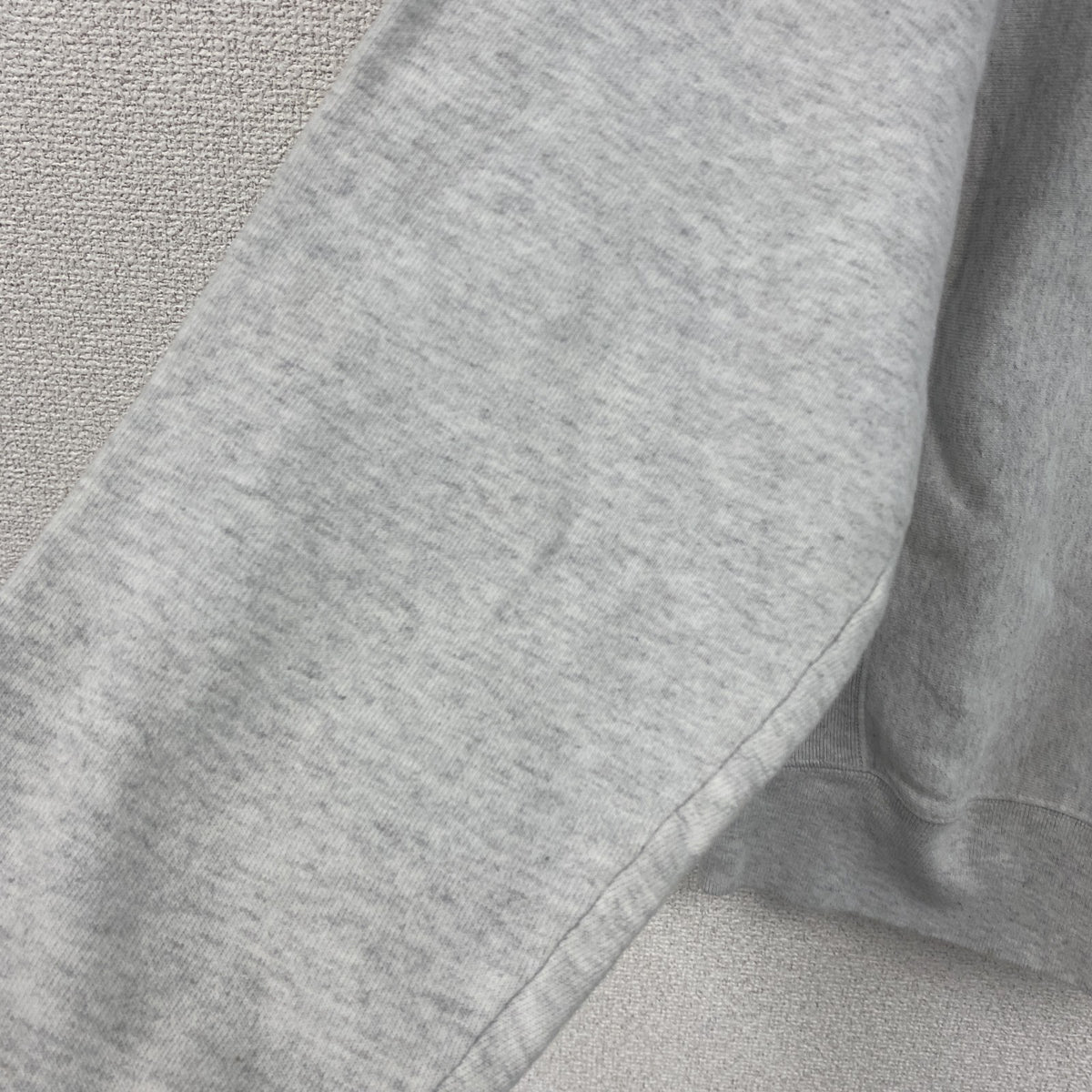 Champion　チャンピオン　リバースウィーブ　スウェット/トレーナー　3連プリント　灰色　霜降りグレー　Mサイズ　古着