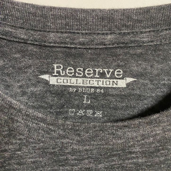 古着 used　Reserve　半袖カレッジプリントTシャツ　NC STATE　ノースカロライナ州立大学　グレー　Lサイズ