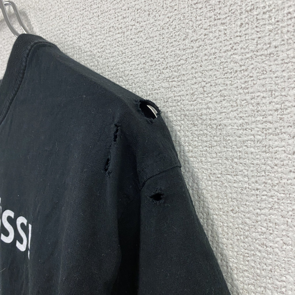 hunnel　ヒュンメル　トーマスシュワルツ　半袖プリントTシャツ　サッカー　黒　ブラック　Lサイズ　古着