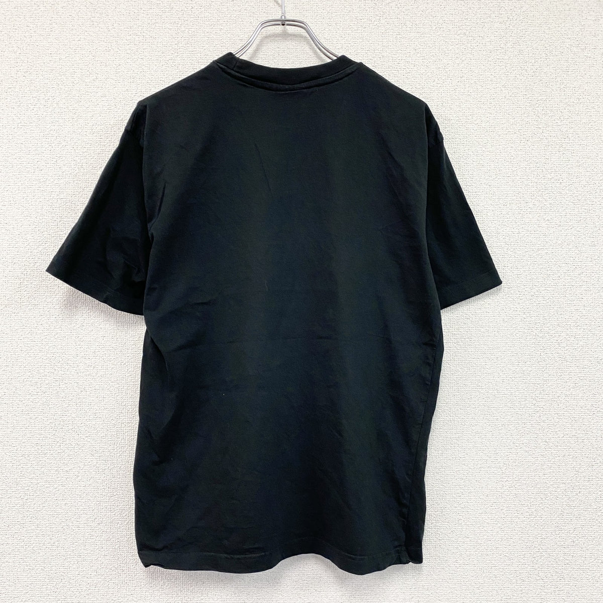 hunnel　ヒュンメル　トーマスシュワルツ　半袖プリントTシャツ　サッカー　黒　ブラック　Lサイズ　古着