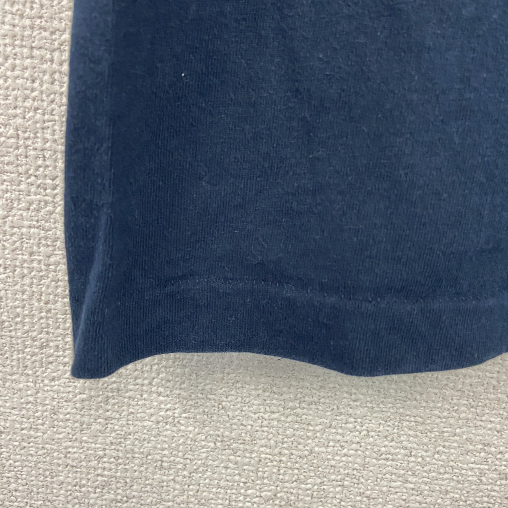 ALORE　半袖プリントTシャツ　シングルステッチ　黒　ブラック　Mサイズ カットソー メンズ コットン 古着