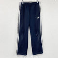 adidas　アディダス　CLIMALITE　トラックパンツ/トレーニングパンツ　紺　ネイビー　Mサイズ　古着
