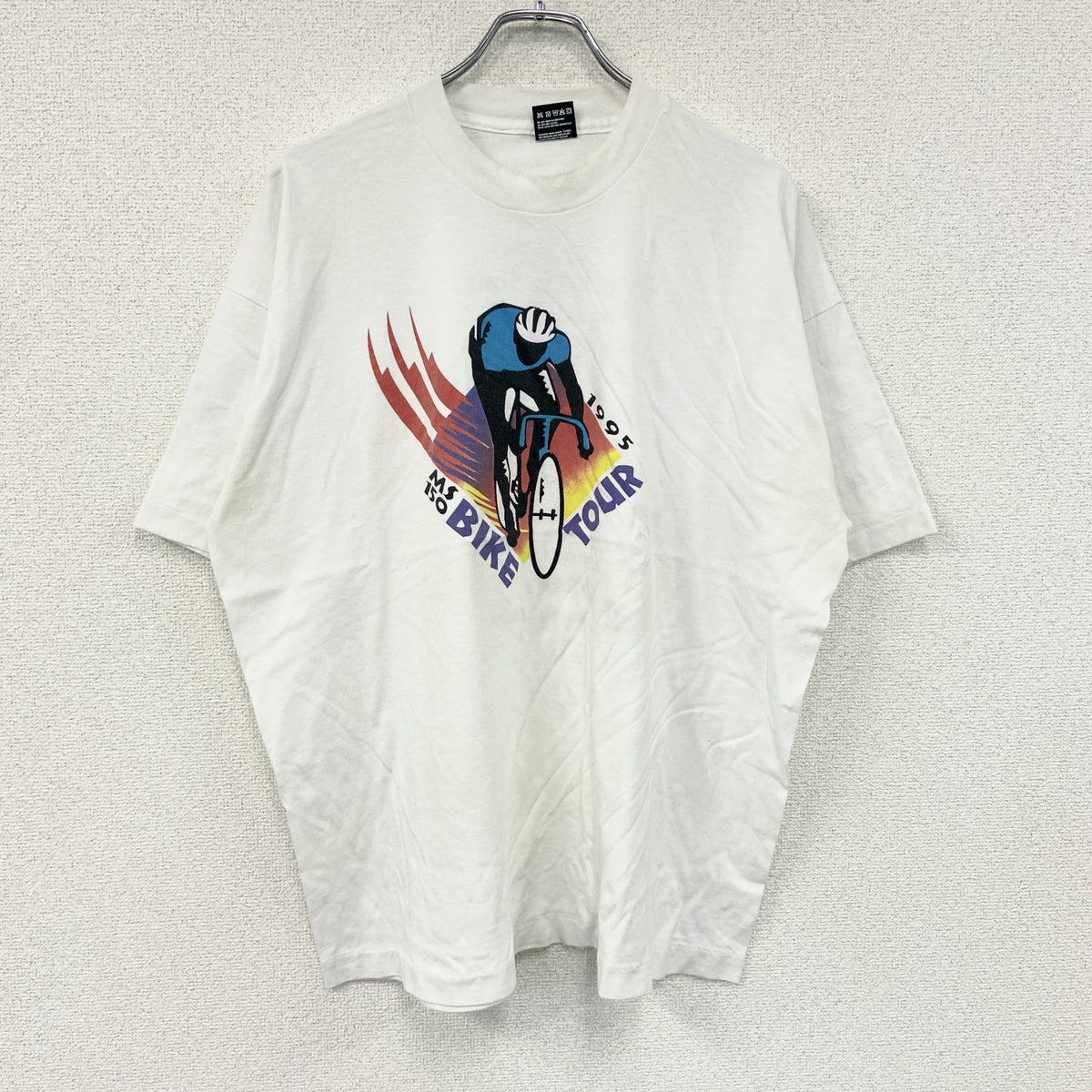 FRUIT OF THE LOOM　フルーツオブザルーム　半袖プリントTシャツ　シングルステッチ　白　ホワイト　2XLサイズ カットソー メンズ コットン 古着