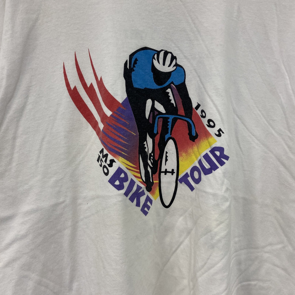 FRUIT OF THE LOOM　フルーツオブザルーム　半袖プリントTシャツ　シングルステッチ　白　ホワイト　2XLサイズ カットソー メンズ コットン 古着