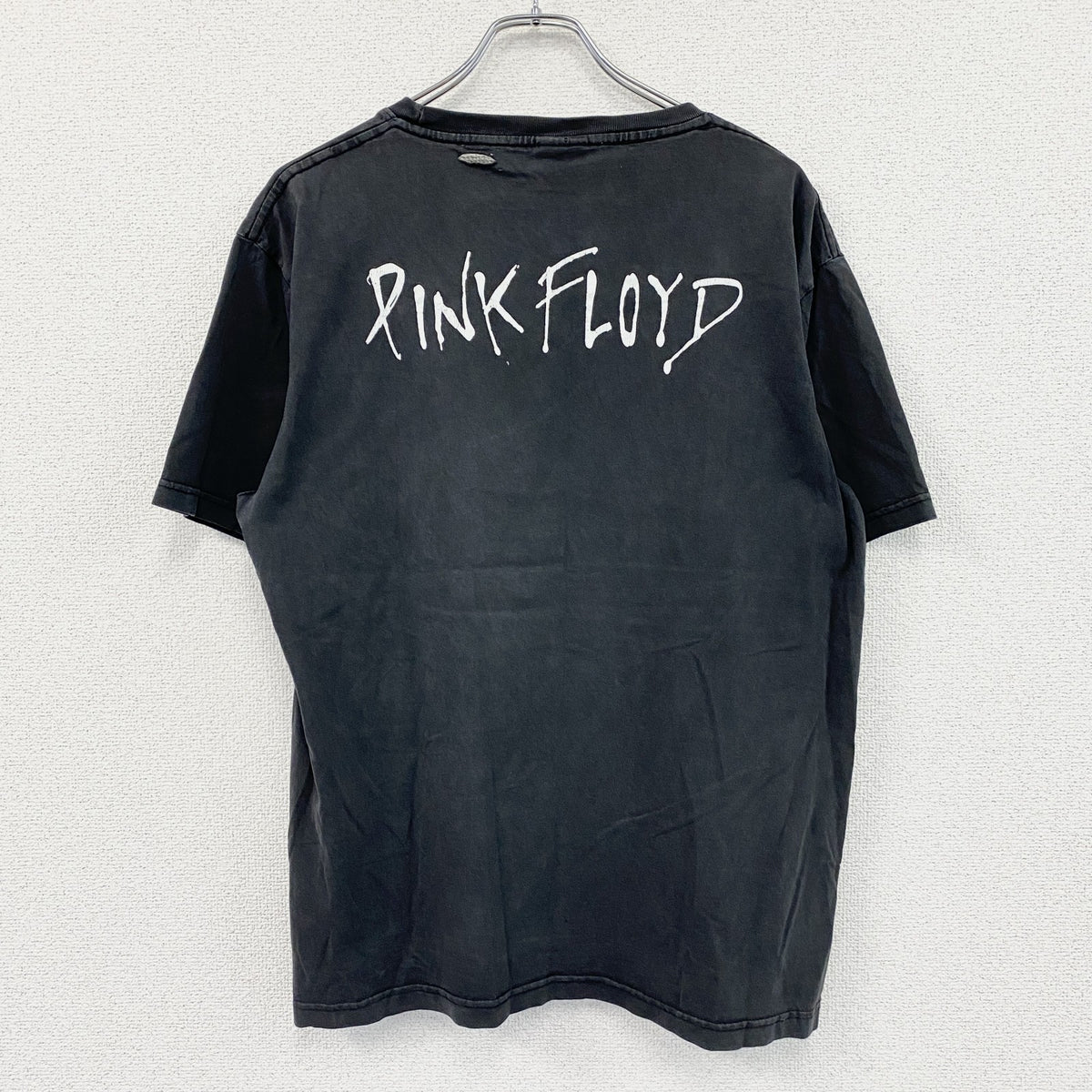 00s　Pink Floyd　ピンクフロイド　半袖プリントTシャツ　バンドT　フェード　黒　ブラック　Lサイズ　　古着