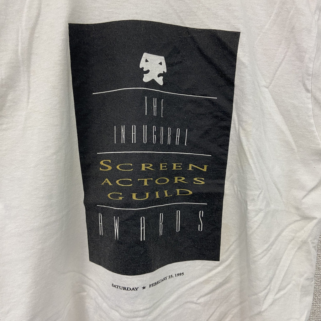 FRUIT OF THE LOOM　フルーツオブザルーム　半袖プリントTシャツ　シングルステッチ　白　ホワイト　Mサイズ カットソー メンズ コットン 古着