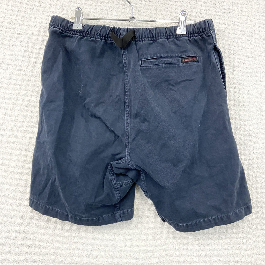 GRAMICCI　グラミチ　グラミチパンツ　ハーフパンツ/ショートパンツ　ワンポイント　紺　ネイビー　Mサイズ　古着