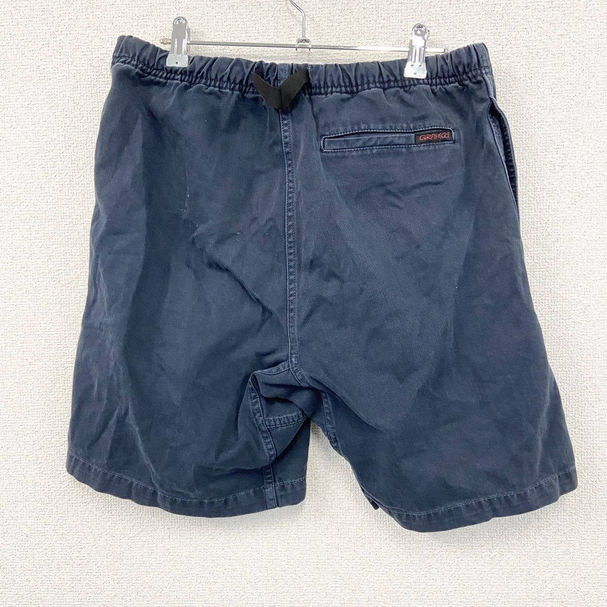 GRAMICCI　グラミチ　グラミチパンツ　ハーフパンツ/ショートパンツ　ワンポイント　紺　ネイビー　Mサイズ　古着