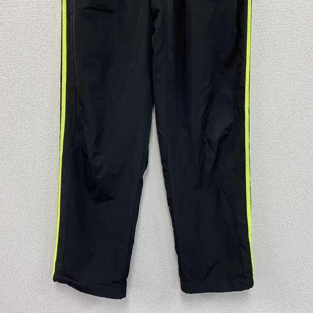 adidas　アディダス　トラックパンツ/ジャージ　黒　ブラック　Oサイズ　古着
