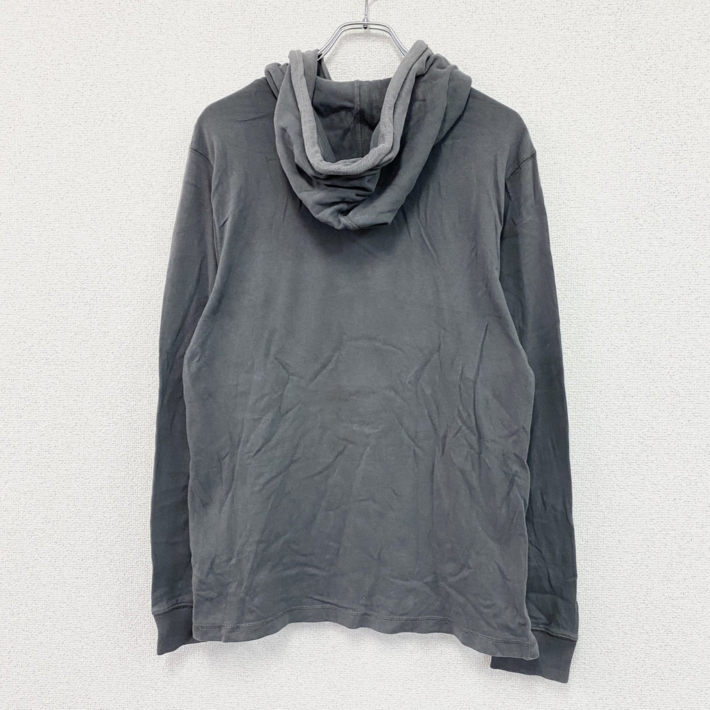 Abercrombie＆Fitch　アバクロンビー＆フィッチ　スウェットパーカー/フーディー　フェード　ダークグレー　Mサイズ