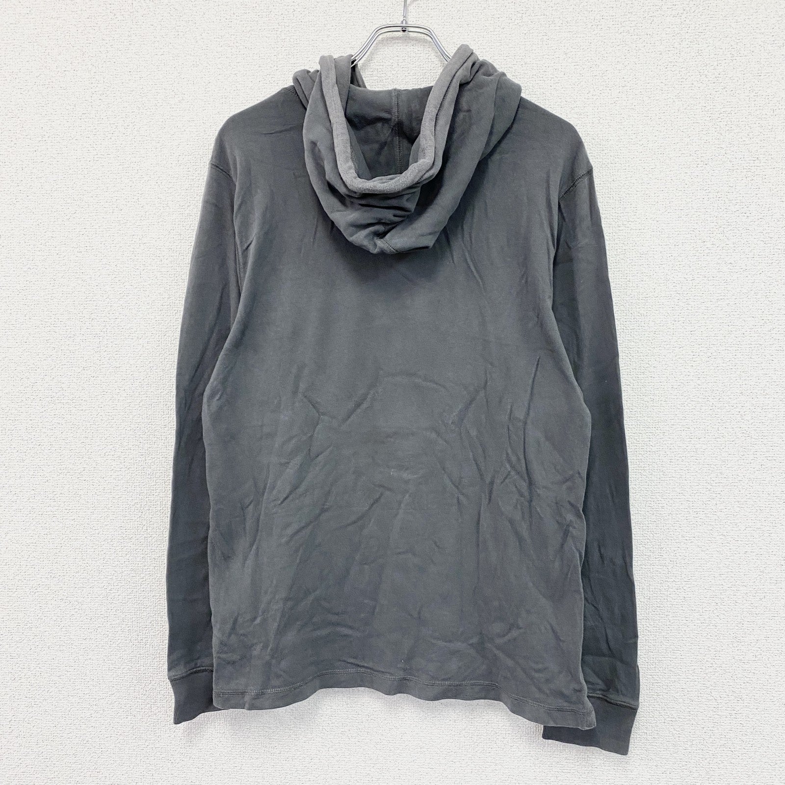 Abercrombie＆Fitch　アバクロンビー＆フィッチ　スウェットパーカー/フーディー　フェード　ダークグレー　Mサイズ