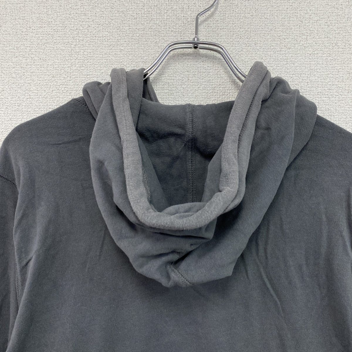 Abercrombie＆Fitch　アバクロンビー＆フィッチ　スウェットパーカー/フーディー　フェード　ダークグレー　Mサイズ　古着