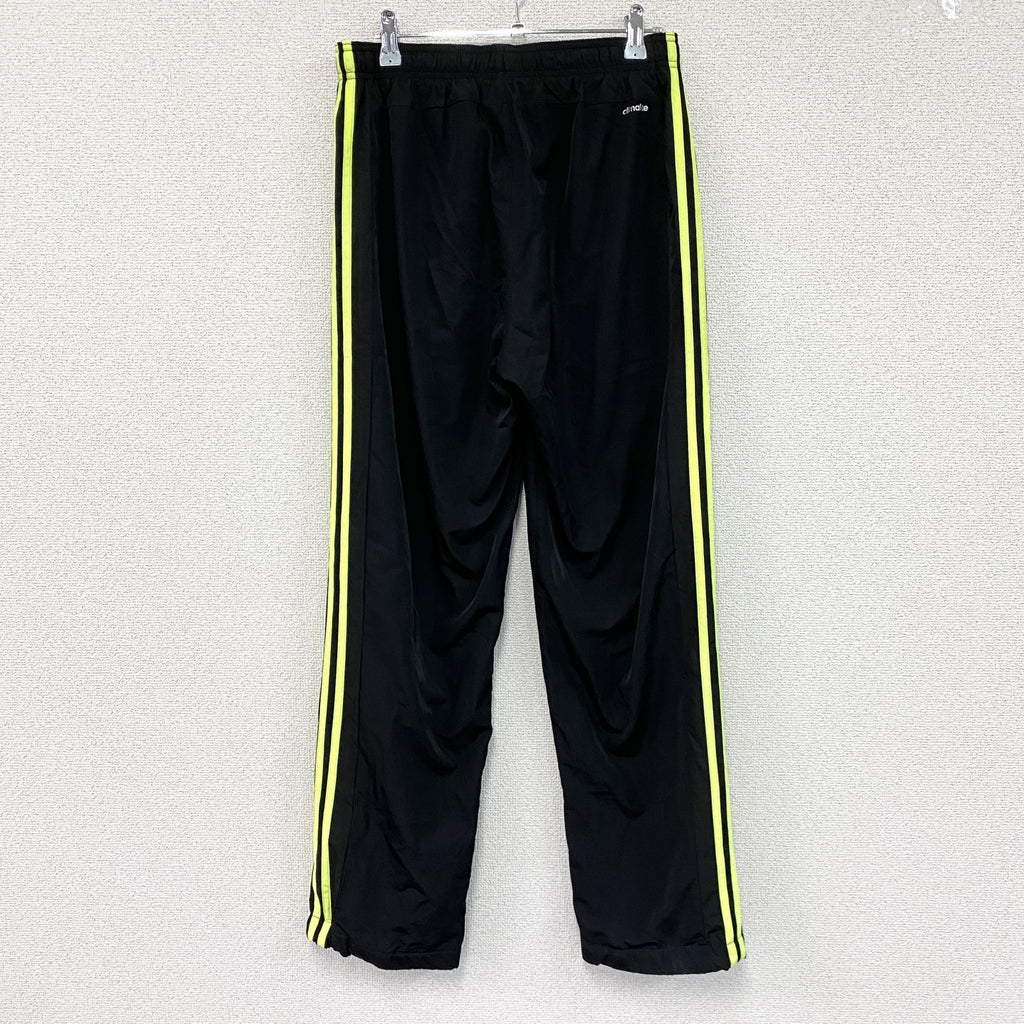 adidas　アディダス　トラックパンツ/ジャージ　黒　ブラック　Oサイズ　古着