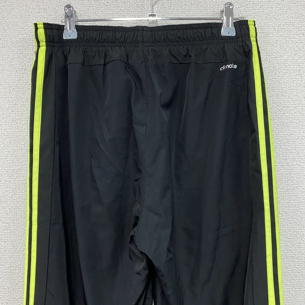 adidas　アディダス　トラックパンツ/ジャージ　黒　ブラック　Oサイズ　古着