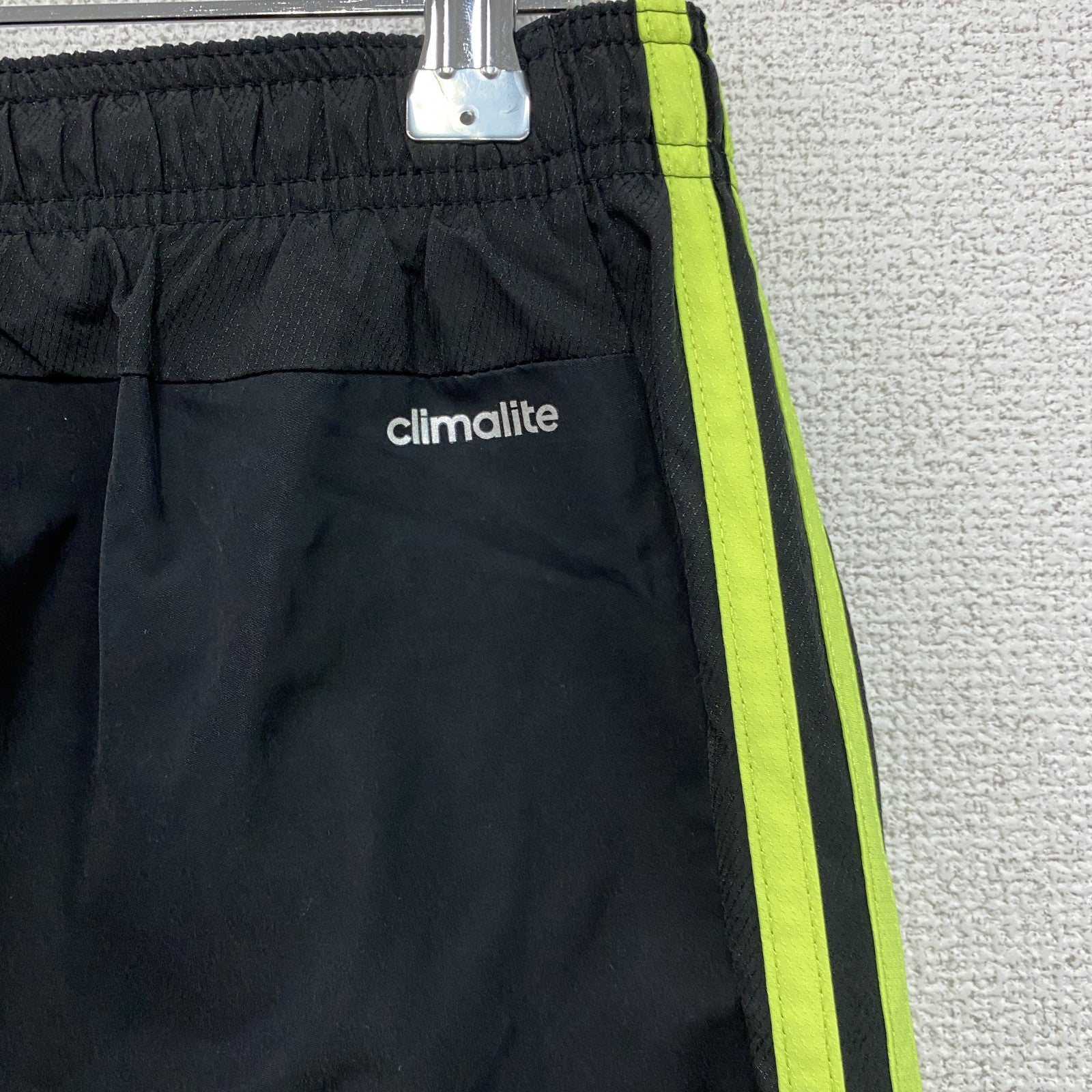 adidas　アディダス　トラックパンツ/ジャージ　黒　ブラック　Oサイズ　古着
